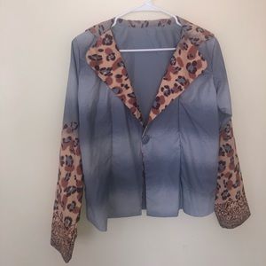 Handmade Ankara blazer